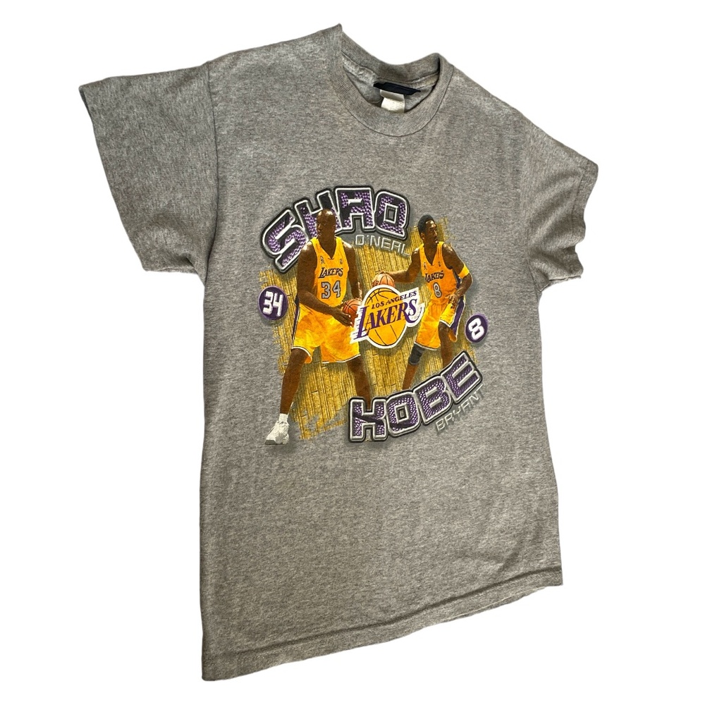 Vintage Y2K LA Laker's Kobe And Shaq Basketball  T-shirt